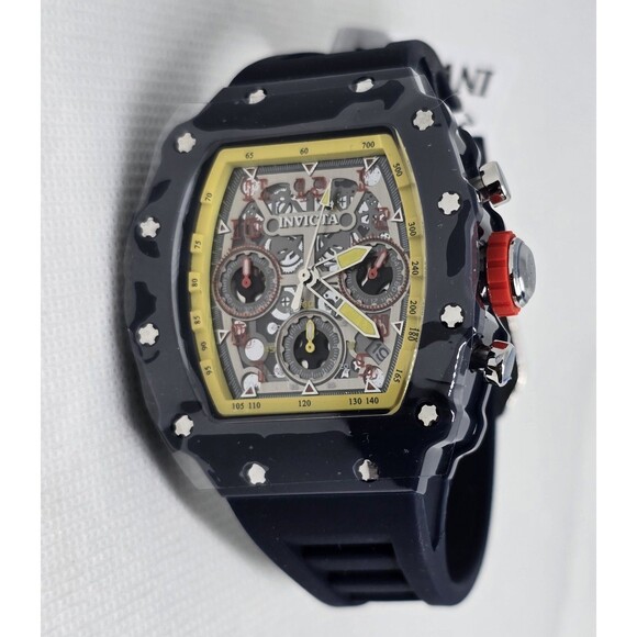 Invicta Racing Valxor Unisex Watch 40mm Dark Blue 69770 Brand New main image 4